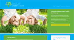 Desktop Screenshot of communitychildrencentres.com.au